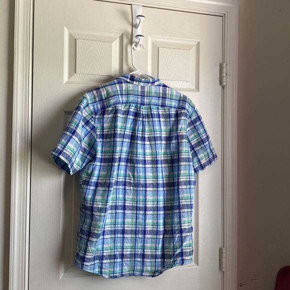 Land’s End Small Button Down Polo Shirt - Picture 3 of 3